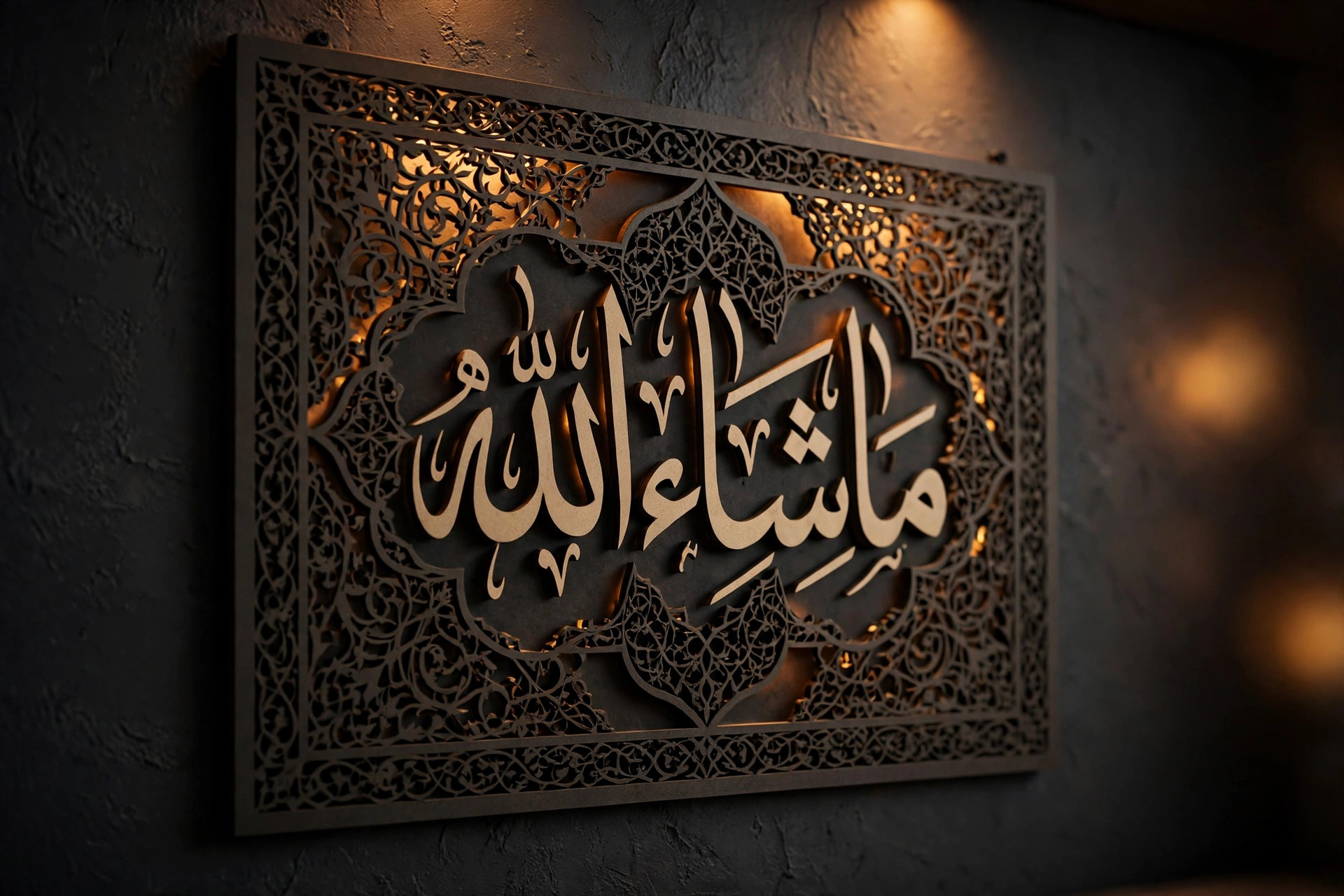 Bismillah Calligraphy Panel